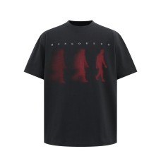 Gradient Shadow Printed Short Sleeve