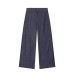 Asymmetric top+wide leg pants set