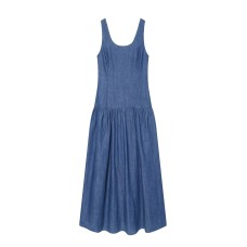 Stacked decorative MIDI camisole dress Stacked decorative MIDI camisole dress