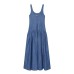 Stacked decorative MIDI camisole dress