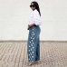 Street Style Side Split Star Print Jeans
