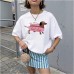 Loose short sleeved t-shirt Loose short sleeved t-shirt