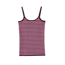 Spicy girl striped knitted camisole top