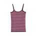 Spicy girl striped knitted camisole top