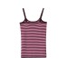 Spicy girl striped knitted camisole top
