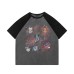 Cute Pet Band Printed Short Sleeves