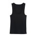 Tight fitting round neck tank top