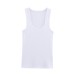 Tight fitting round neck tank top