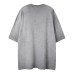 Plain washed old short sleeves