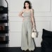 Color-block Knit Camisole Top for Women, Short Sleeveless Slim Fit Summer Inner Wear