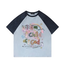 Rainbow Angel Printed Short Sleeve