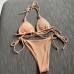 Sexy Three-Piece Bikini Swimwear for Women,Hot Bathing Suit, Separated Bikini