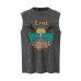 Skeleton Beach Printed Tank Top