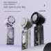 Cooling Ice Pack Handheld Fan, High-Speed Turbine, Neck-Hanging, Rechargeable, Powerful Fan