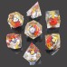 DND Dice Treasure Kemeng Resin Dice New Dragon and Dungeon Running Group 7-piece Set Cthulhu