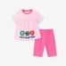 Kids' Summer Floral Outfit Set, Cute Children's ClothingStyle Child Wear