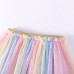 Summer New Girls' Mesh Dress Set, Cartoon Cute EChildren's Outfit