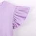 Cute Summer Short Sleeve Girls' Outfit Set, Stylish Kids Clothing 