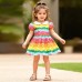 Cotton Children's Princess Dress Summer Short Sleeve Girls' Dress