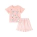 Cute Summer Girls' Outfit Set for KidsChildren's Clothing Set, Cartoon Baby Clothes