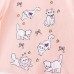 Cute Summer Girls' Outfit Set for KidsChildren's Clothing Set, Cartoon Baby Clothes