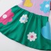 Summer New Children's Knitted Dress Short Sleeve Dress for Girls