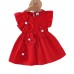 Flower Flying Sleeve Dress