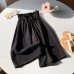 Casual Loose Wide-Leg Shorts for Girls Cotton and Linen, Breathable, Summer Kids Pants, Candy Colors, Versatile