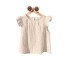 Girls Summer Sleeveless Ruffled Lace Top with Floral Trim New Design, Off-Shoulder Blouse