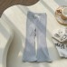 FashionableGirls' Flared Pants Solid ColorStretchy Bottoms for Kids