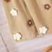 Flower vest denim pants set