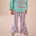 Girls Spring Flared Leg Pants New Children's Clothing Baby Princess Outerwear Bottoms Stylish Versatile Tights