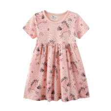 FashionSummer Short Sleeve Children's Dress for Girls