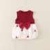 Round neck sleeveless dress