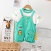 Dinosaur overalls set
