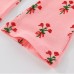 Cotton Knit Flared Leg Pants for Girls, Casual Stretchy Bottoms, Kids Outerwear Pants, 