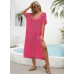 Ladies' Cover-Up Women's Clothing Hollow Knit Top
