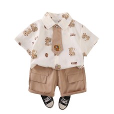 Dinosaur shirt short sleeved set