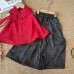 Cute Princess Style Two-Piece Set for Girls Fashionable Short Sleeve Outfit for Toddler and Kids