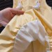 Cute Cartoon Two-Piece Set for Girls Summer Sleeveless Dress and Vest Outfit