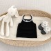 Lace Trim Bow Sleeveless Inner Top for Girls Summer New Style Child's