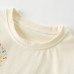 Flower short sleeved round neck children's T-shirt top Flower short sleeved round neck children's T-shirt top