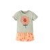 Loose short sleeved round neck top Loose short sleeved round neck top