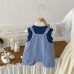 Cute Baby Lightweight Casual Stripe Vest Summer New Style Boy Cartoon Dog Overalls Two-Piece Set Cute Baby Lightweight Casual Stripe Vest Summer New Style Boy Cartoon Dog Overalls Two-Piece Set