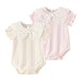 Flip collar short sleeved jumpsuit