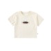Fashionable Letter Print Baby Outfit Set, Lightweight Short Sleeve Shorts Two-Piece Set for Summer, Kids Casual Wear