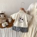 Fashionable Letter Print Baby Outfit Set, Lightweight Short Sleeve Shorts Two-Piece Set for Summer, Kids Casual Wear