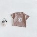 Cute Cartoon Dog Patch Short Sleeve Baby Stylish Versatile Cool Mosquito-Proof Pants Cute Cartoon Dog Patch Short Sleeve Baby Stylish Versatile Cool Mosquito-Proof Pants