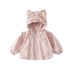 Cute Spring New Baby Girl Butterfly Knot Hoodie Outwear Set, Stylish Cardigan and Leggings Two-Piece Set