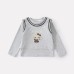 Cute Cartoon Vest Set for Baby Girls Spring New Arrival Polka Dot Wide Leg Pants Three-Piece Set